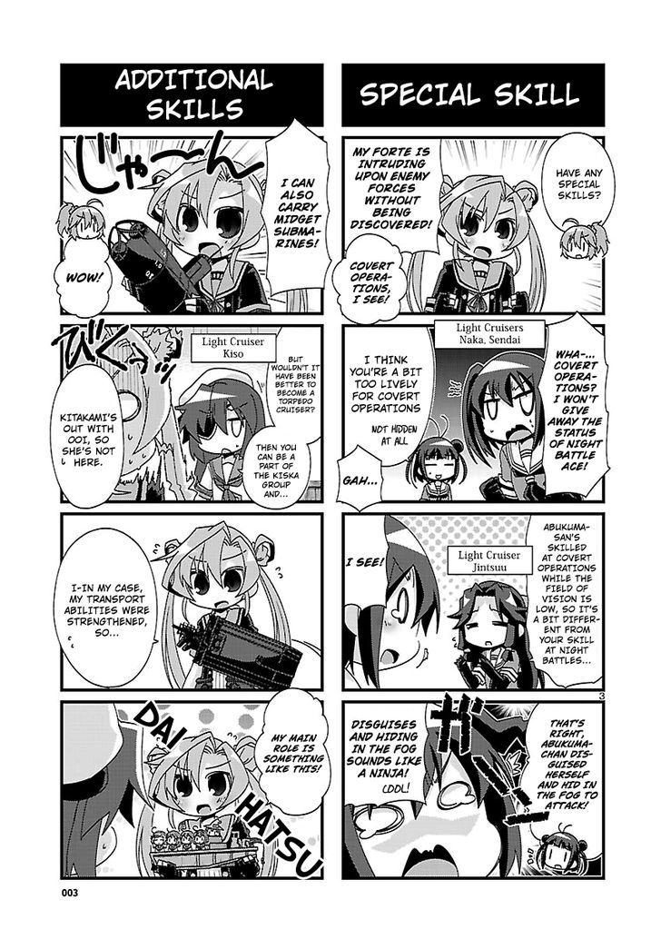 Kantai Collection - Kankore - 4-koma Comic - Fubuki, Ganbarimasu! Chapter 120 page 3 - Chapter 120