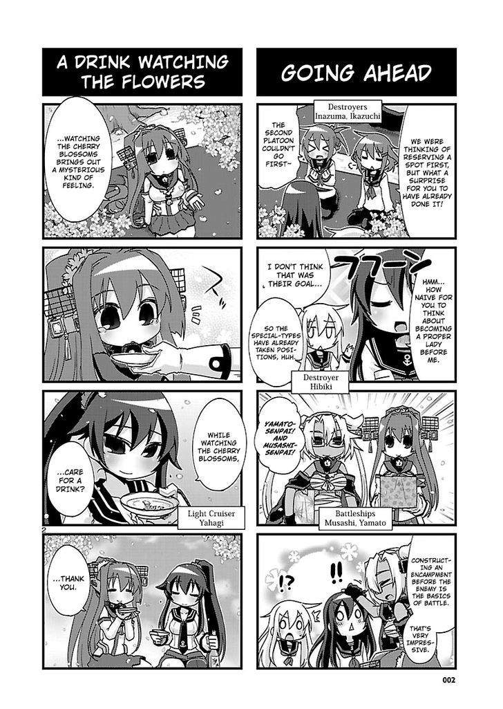 Kantai Collection - Kankore - 4-koma Comic - Fubuki, Ganbarimasu! Chapter 121 page 2 - Chapter 121