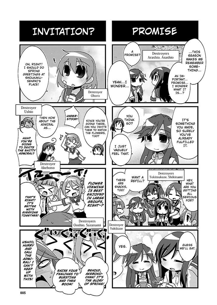 Kantai Collection - Kankore - 4-koma Comic - Fubuki, Ganbarimasu! Chapter 121 page 5 - Chapter 121