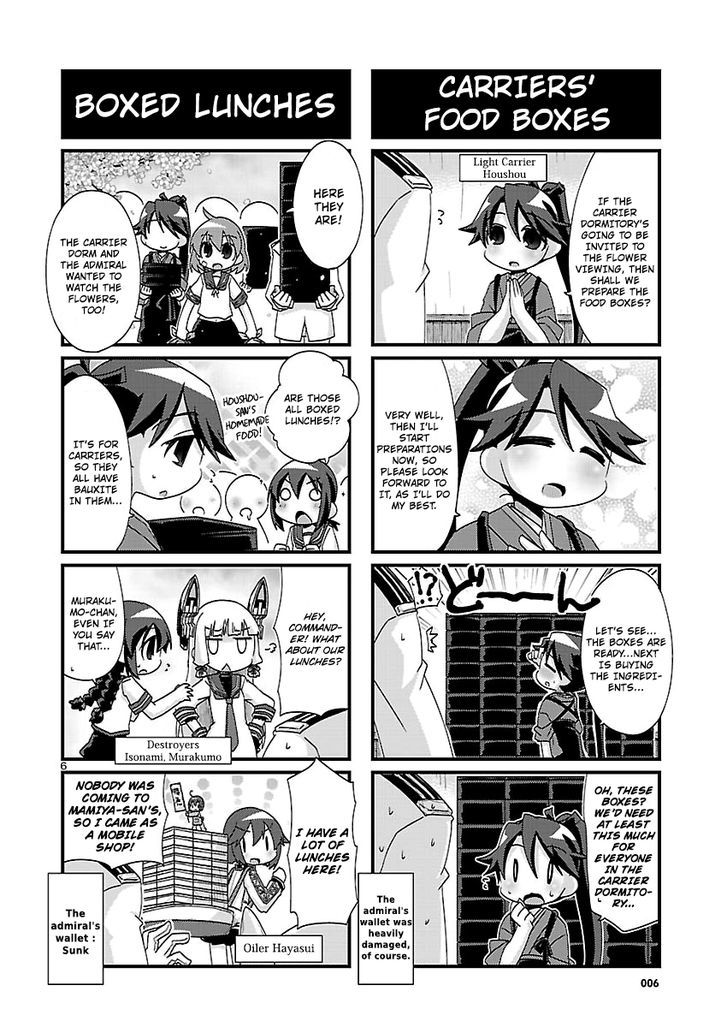 Kantai Collection - Kankore - 4-koma Comic - Fubuki, Ganbarimasu! Chapter 121 page 6 - Chapter 121
