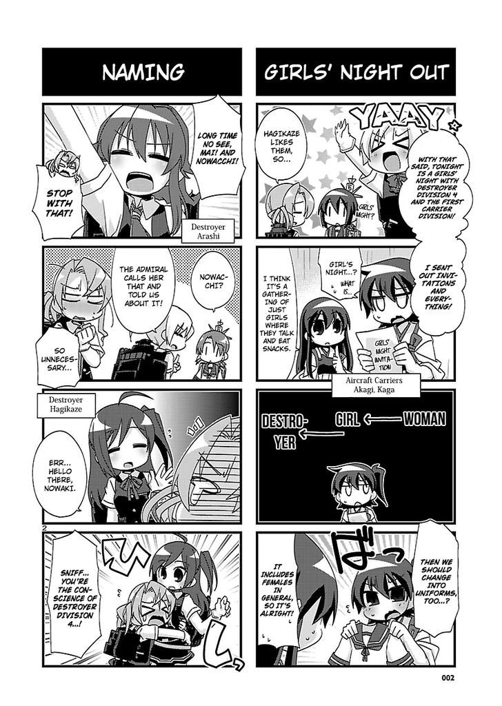 Kantai Collection - Kankore - 4-koma Comic - Fubuki, Ganbarimasu! Chapter 122 page 2 - Chapter 122