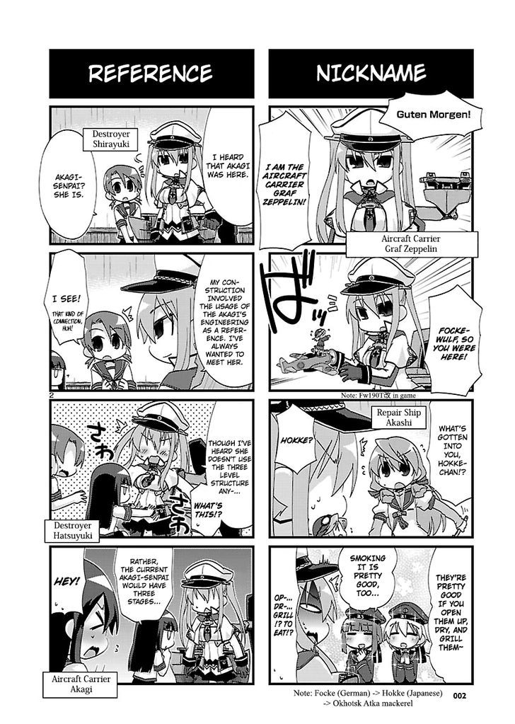 Kantai Collection - Kankore - 4-koma Comic - Fubuki, Ganbarimasu! Chapter 123 page 2 - Chapter 123