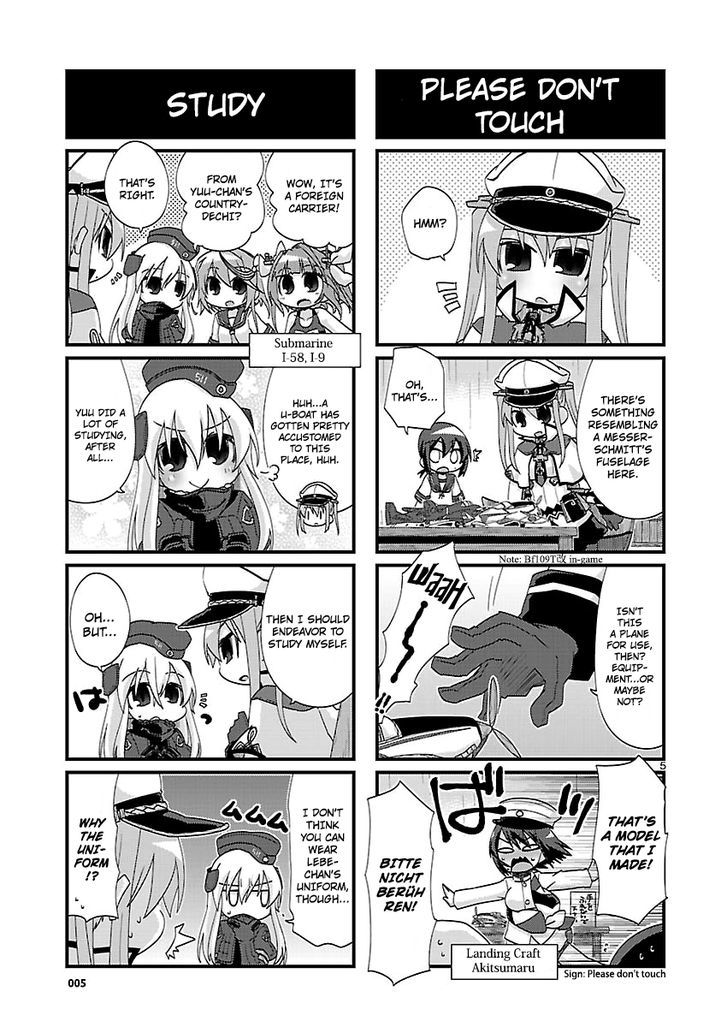Kantai Collection - Kankore - 4-koma Comic - Fubuki, Ganbarimasu! Chapter 123 page 5 - Chapter 123