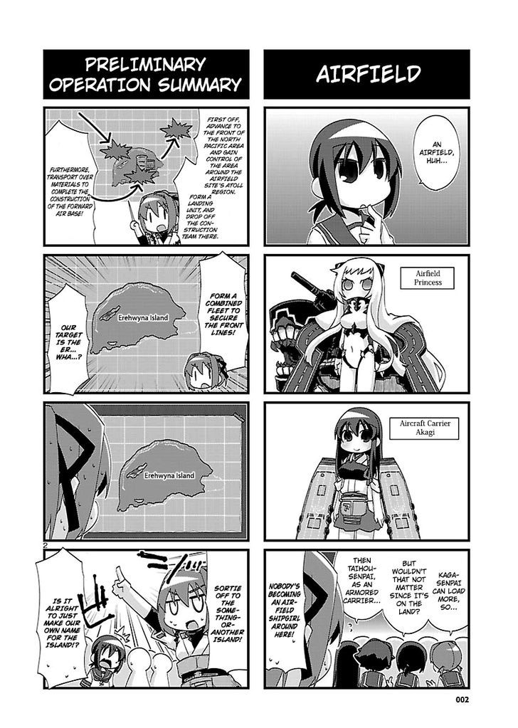 Kantai Collection - Kankore - 4-koma Comic - Fubuki, Ganbarimasu! Chapter 126 page 2 - Chapter 126