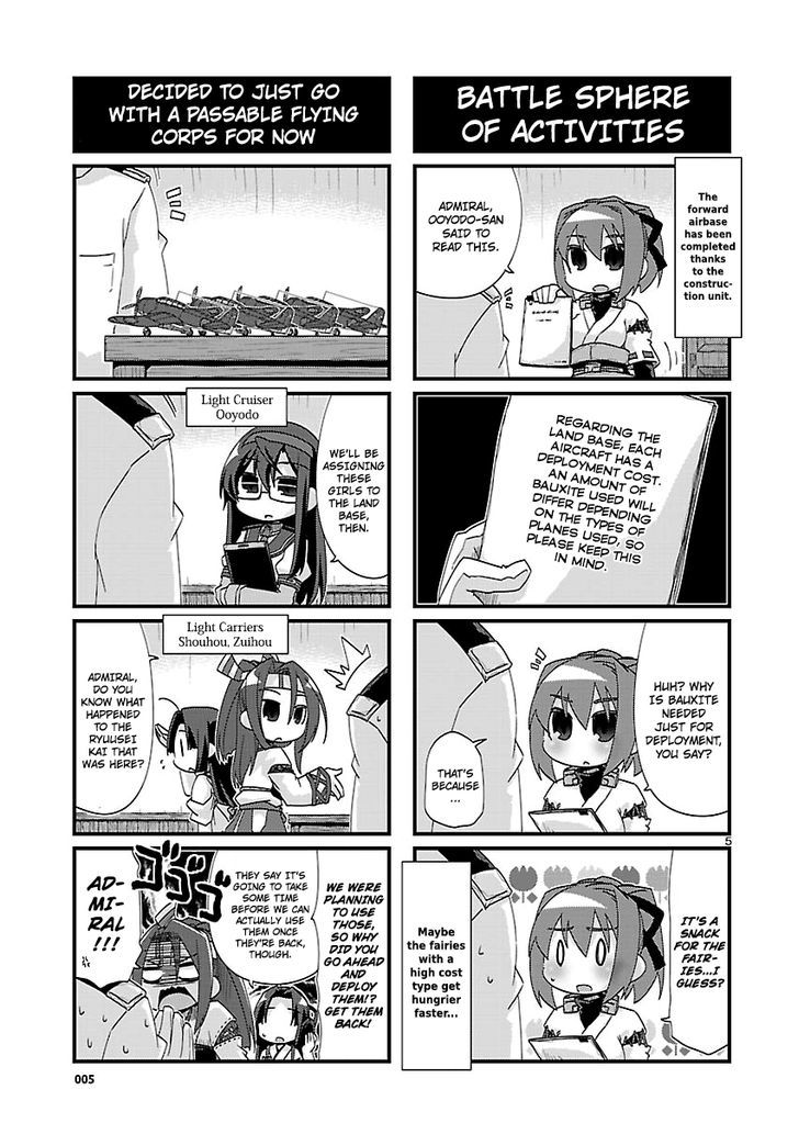 Kantai Collection - Kankore - 4-koma Comic - Fubuki, Ganbarimasu! Chapter 126 page 5 - Chapter 126