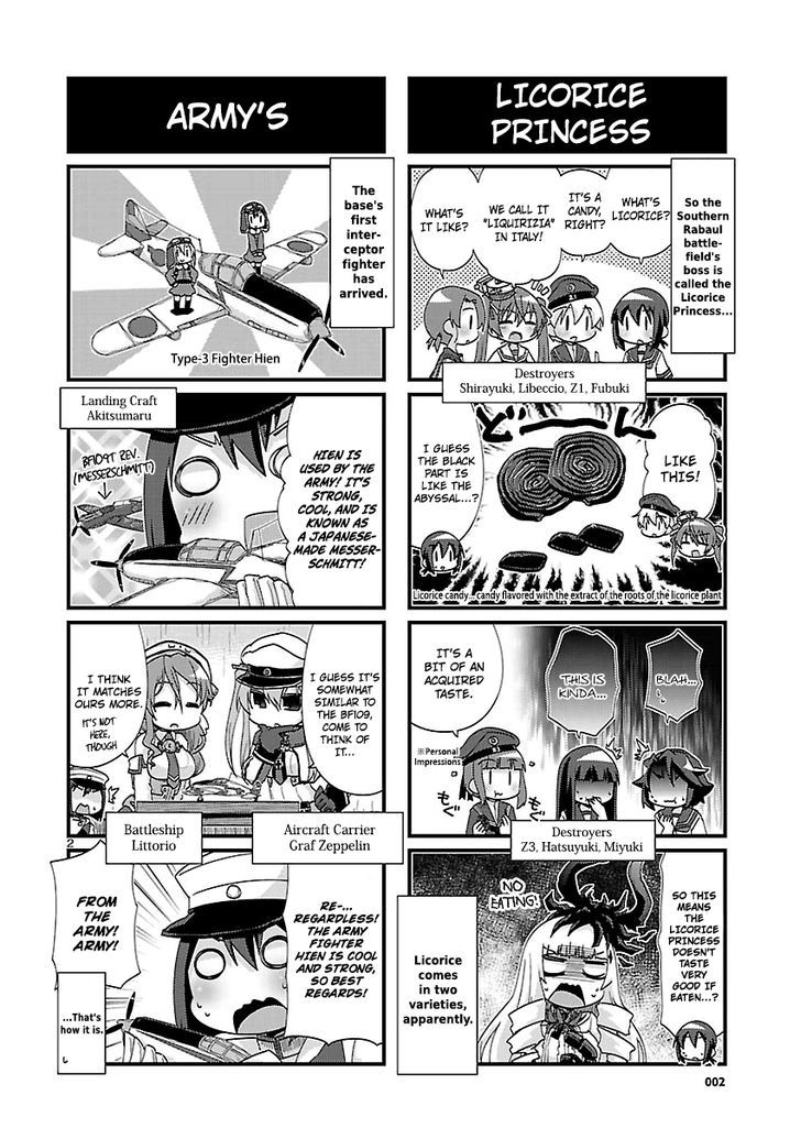 Kantai Collection - Kankore - 4-koma Comic - Fubuki, Ganbarimasu! Chapter 127 page 2 - Chapter 127