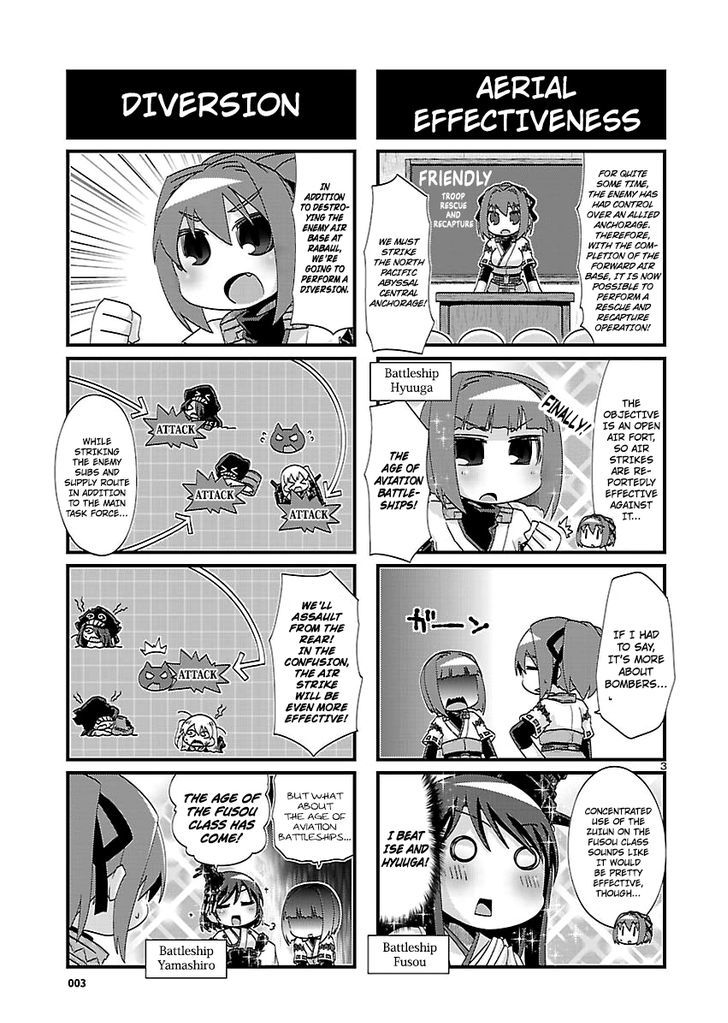 Kantai Collection - Kankore - 4-koma Comic - Fubuki, Ganbarimasu! Chapter 127 page 3 - Chapter 127