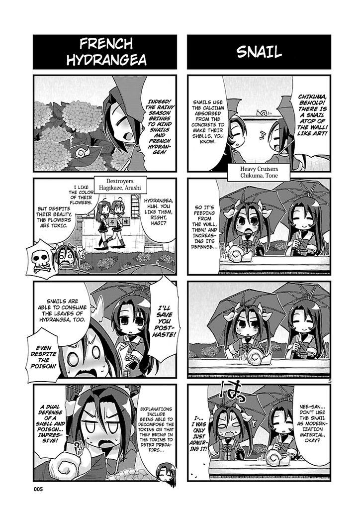 Kantai Collection - Kankore - 4-koma Comic - Fubuki, Ganbarimasu! Chapter 128 page 5 - Chapter 128