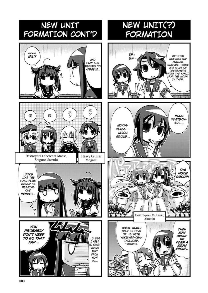 Kantai Collection - Kankore - 4-koma Comic - Fubuki, Ganbarimasu! Chapter 129 page 3 - Chapter 129