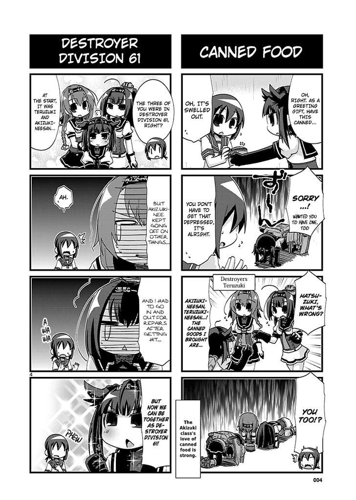 Kantai Collection - Kankore - 4-koma Comic - Fubuki, Ganbarimasu! Chapter 129 page 4 - Chapter 129