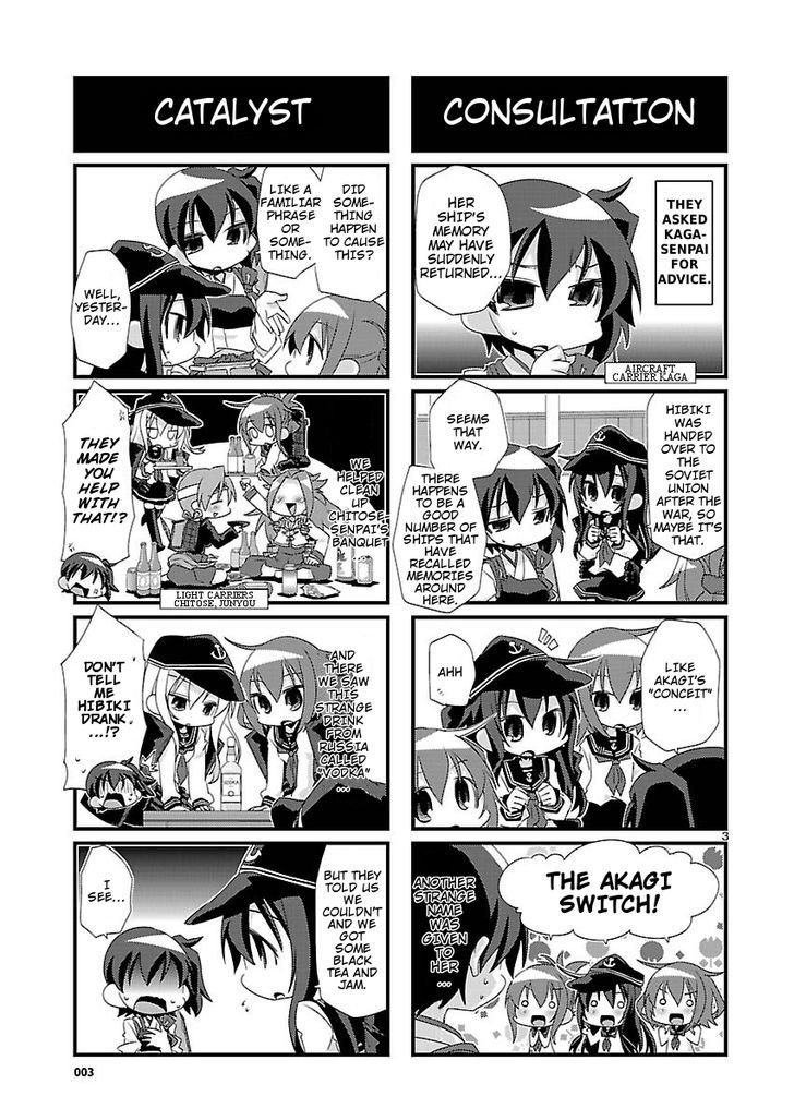Kantai Collection - Kankore - 4-koma Comic - Fubuki, Ganbarimasu! Chapter 13 page 3 - Chapter 13