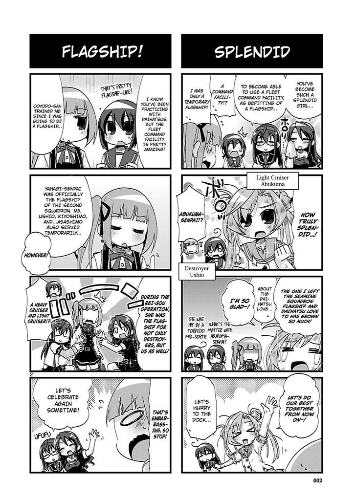 Kantai Collection - Kankore - 4-koma Comic - Fubuki, Ganbarimasu! Chapter 131 page 2 - Chapter 131