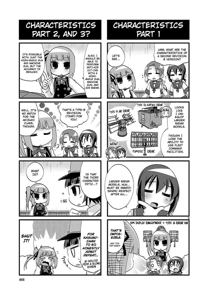Kantai Collection - Kankore - 4-koma Comic - Fubuki, Ganbarimasu! Chapter 131 page 5 - Chapter 131
