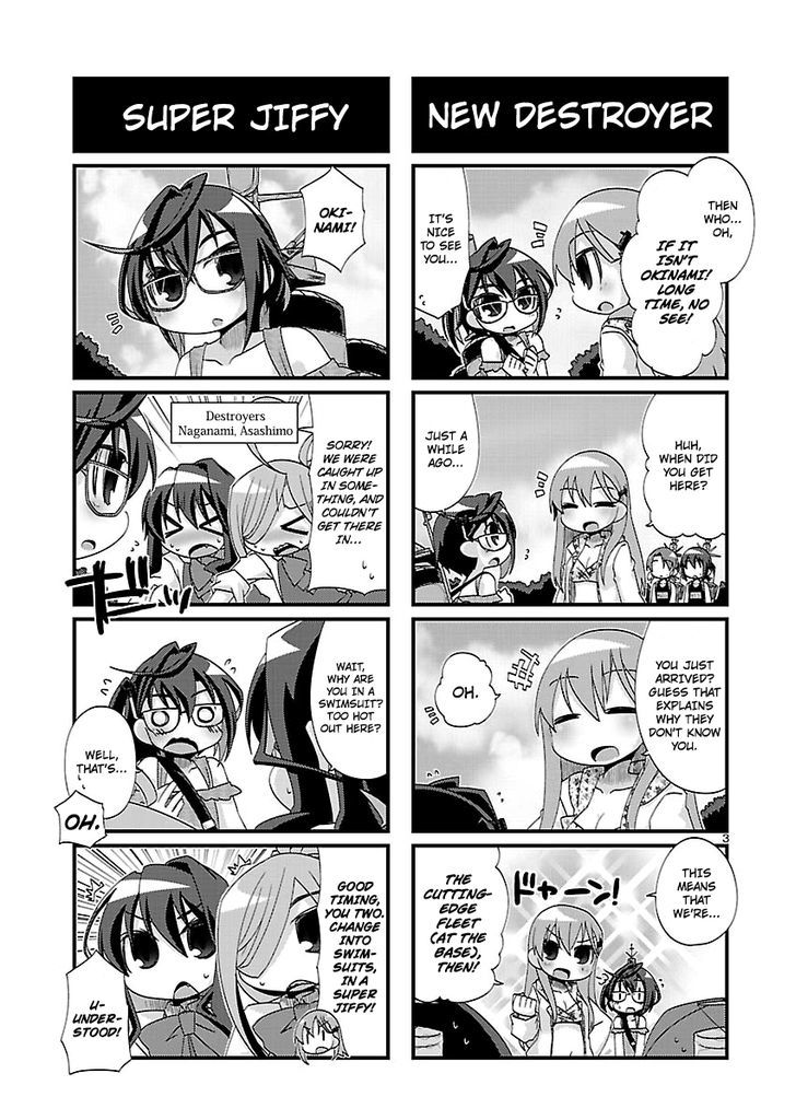 Kantai Collection - Kankore - 4-koma Comic - Fubuki, Ganbarimasu! Chapter 133 page 3 - Chapter 133
