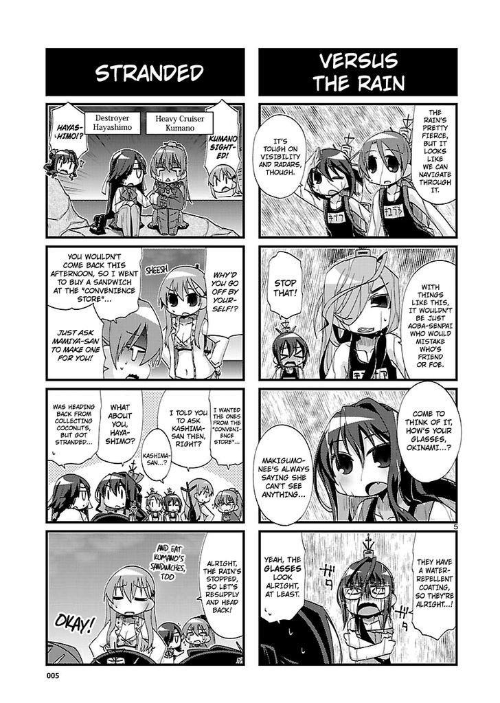 Kantai Collection - Kankore - 4-koma Comic - Fubuki, Ganbarimasu! Chapter 133 page 5 - Chapter 133