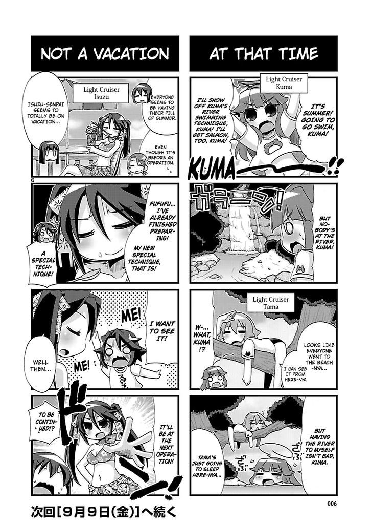 Kantai Collection - Kankore - 4-koma Comic - Fubuki, Ganbarimasu! Chapter 135 page 6 - Chapter 135