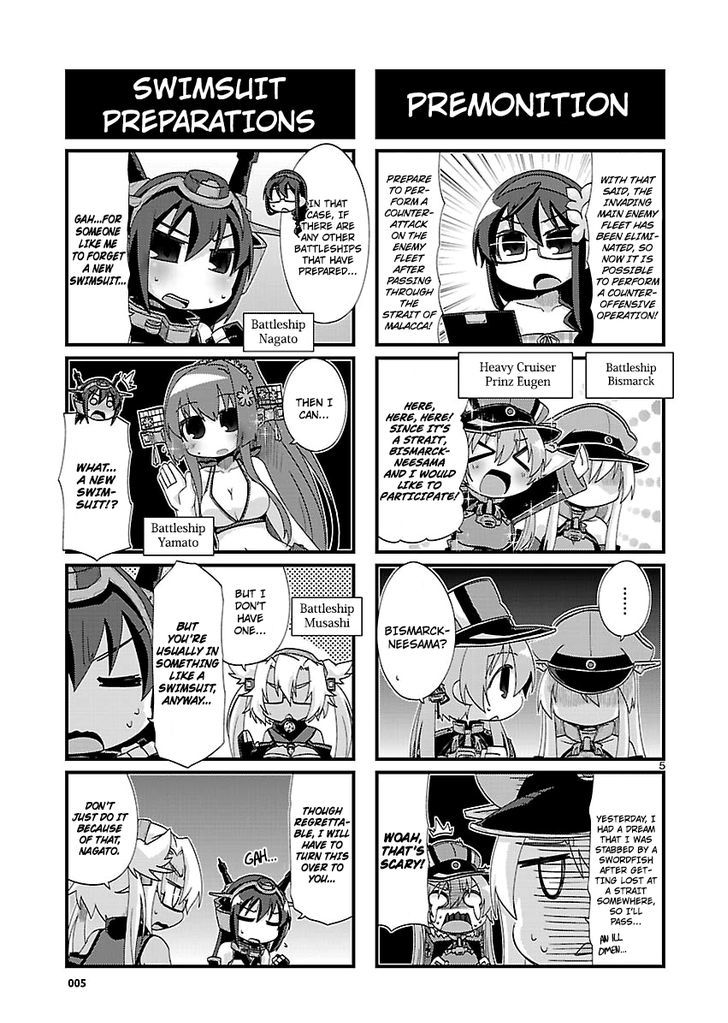 Kantai Collection - Kankore - 4-koma Comic - Fubuki, Ganbarimasu! Chapter 137 page 5 - Chapter 137
