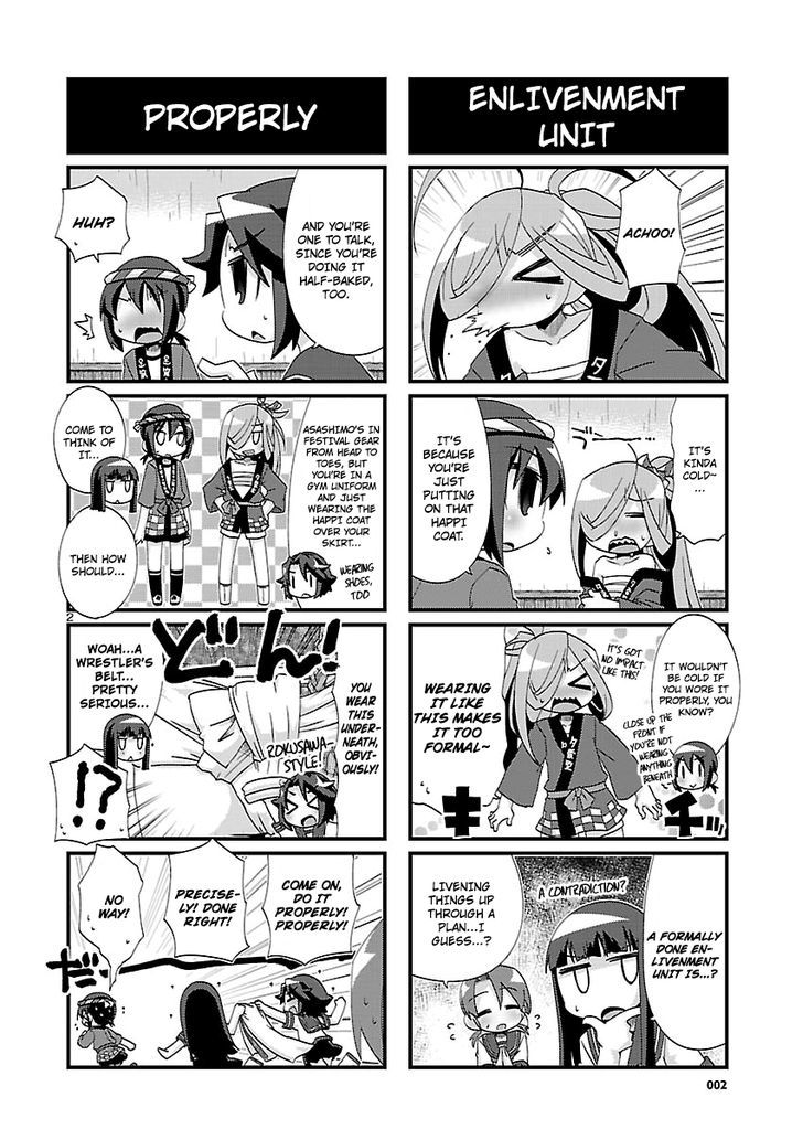 Kantai Collection - Kankore - 4-koma Comic - Fubuki, Ganbarimasu! Chapter 138 page 2 - Chapter 138