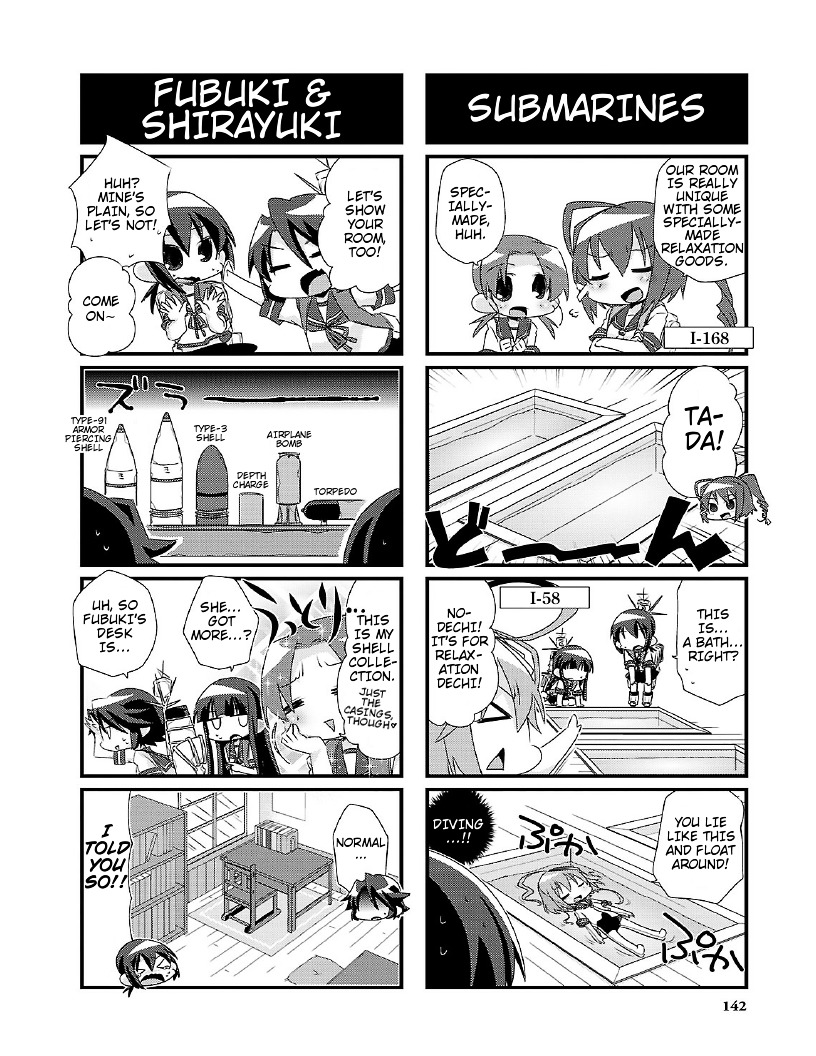 Kantai Collection - Kankore - 4-koma Comic - Fubuki, Ganbarimasu! Chapter 14.5 page 6 - Chapter 14.5 : Volume 1 Bonus Chapter