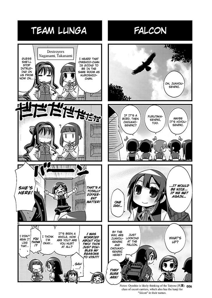 Kantai Collection - Kankore - 4-koma Comic - Fubuki, Ganbarimasu! Chapter 142 page 6 - Chapter 142