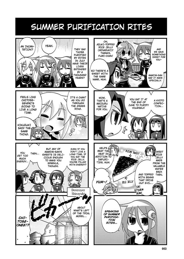 Kantai Collection - Kankore - 4-koma Comic - Fubuki, Ganbarimasu! Chapter 146 page 2 - Chapter 146