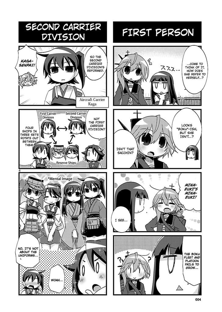 Kantai Collection - Kankore - 4-koma Comic - Fubuki, Ganbarimasu! Chapter 146 page 4 - Chapter 146