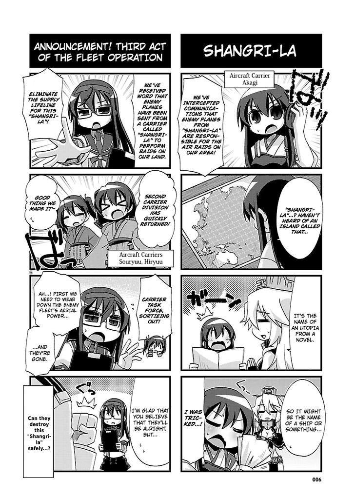 Kantai Collection - Kankore - 4-koma Comic - Fubuki, Ganbarimasu! Chapter 147 page 6 - Chapter 147