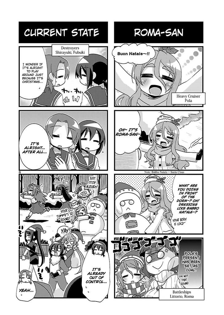 Kantai Collection - Kankore - 4-koma Comic - Fubuki, Ganbarimasu! Chapter 149 page 6 - Chapter 149