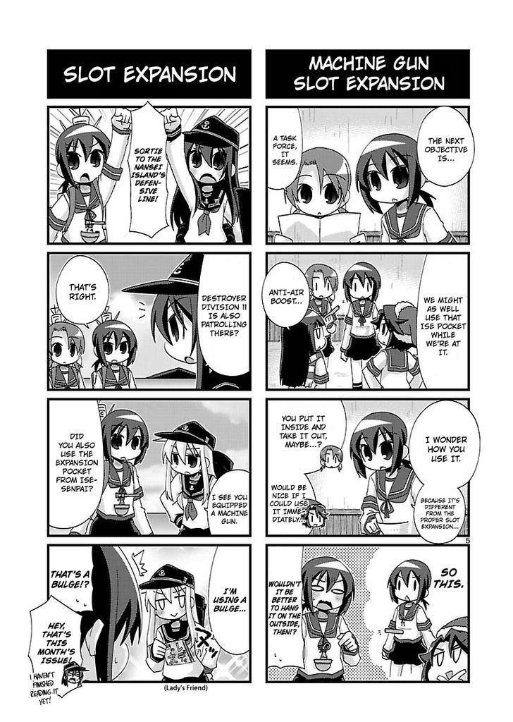 Kantai Collection - Kankore - 4-koma Comic - Fubuki, Ganbarimasu! Chapter 150 page 5 - Chapter 150