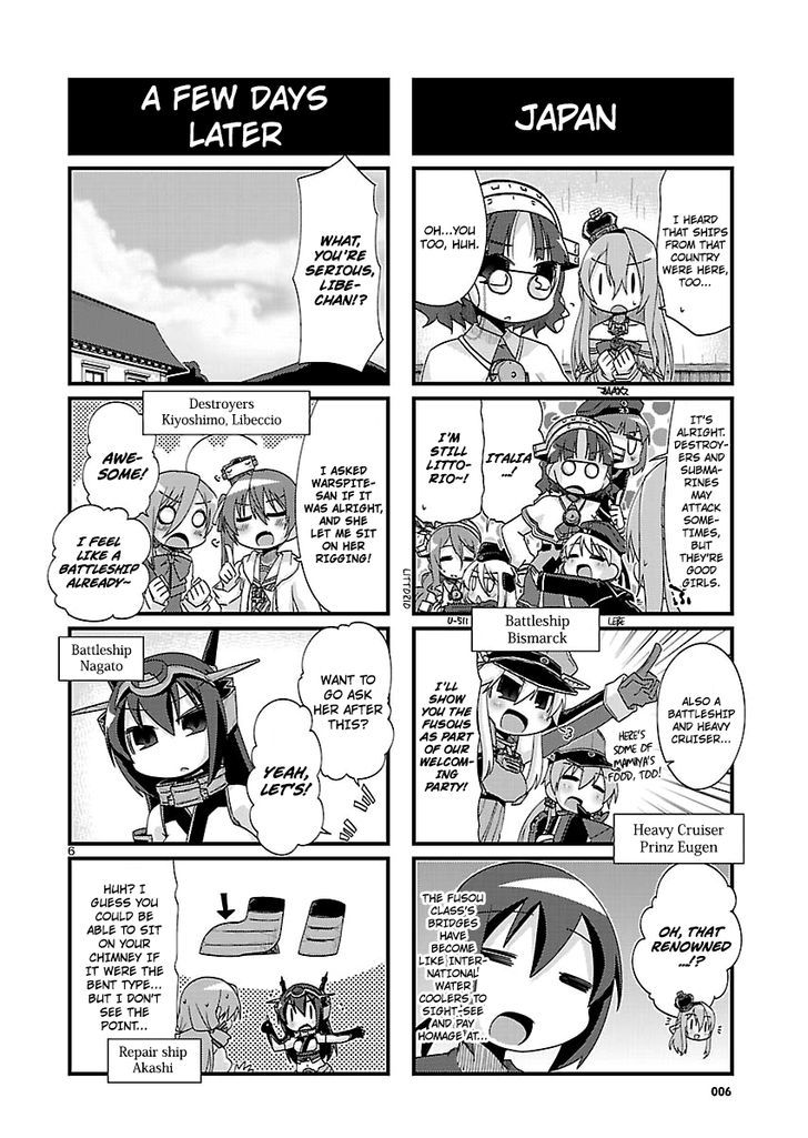 Kantai Collection - Kankore - 4-koma Comic - Fubuki, Ganbarimasu! Chapter 152 page 6 - Chapter 152