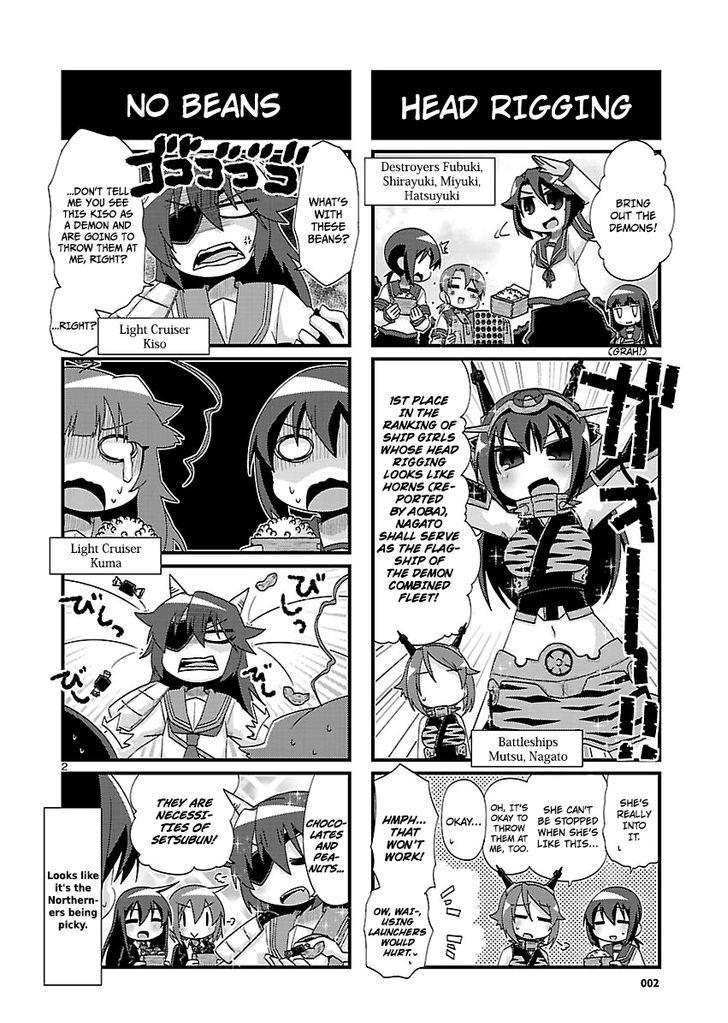 Kantai Collection - Kankore - 4-koma Comic - Fubuki, Ganbarimasu! Chapter 153 page 2 - Chapter 153