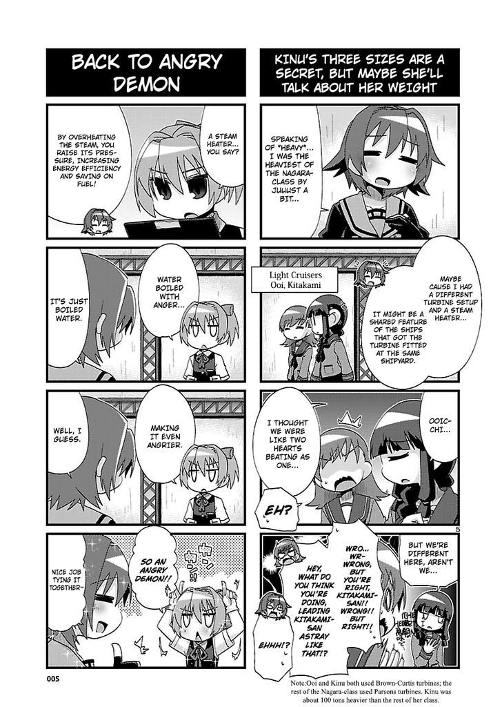 Kantai Collection - Kankore - 4-koma Comic - Fubuki, Ganbarimasu! Chapter 154 page 5 - Chapter 154