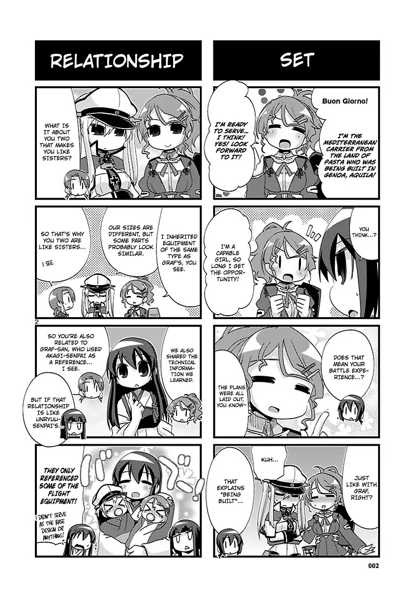 Kantai Collection - Kankore - 4-koma Comic - Fubuki, Ganbarimasu! Chapter 156 page 2 - Chapter 156