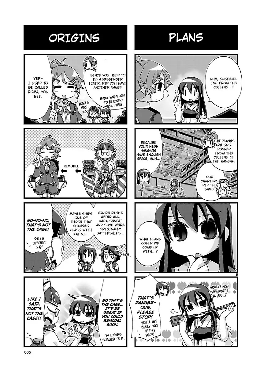 Kantai Collection - Kankore - 4-koma Comic - Fubuki, Ganbarimasu! Chapter 156 page 5 - Chapter 156