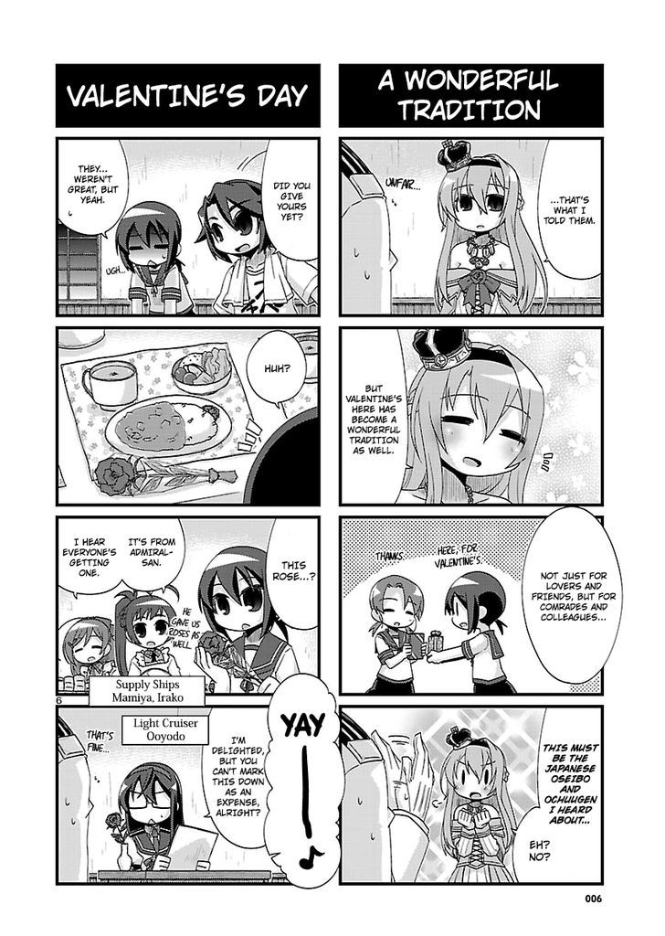Kantai Collection - Kankore - 4-koma Comic - Fubuki, Ganbarimasu! Chapter 157 page 6 - Chapter 157