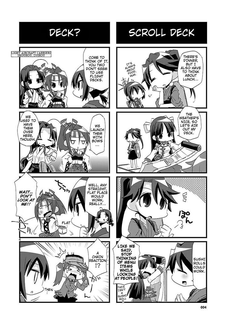 Kantai Collection - Kankore - 4-koma Comic - Fubuki, Ganbarimasu! Chapter 16 page 4 - Chapter 16