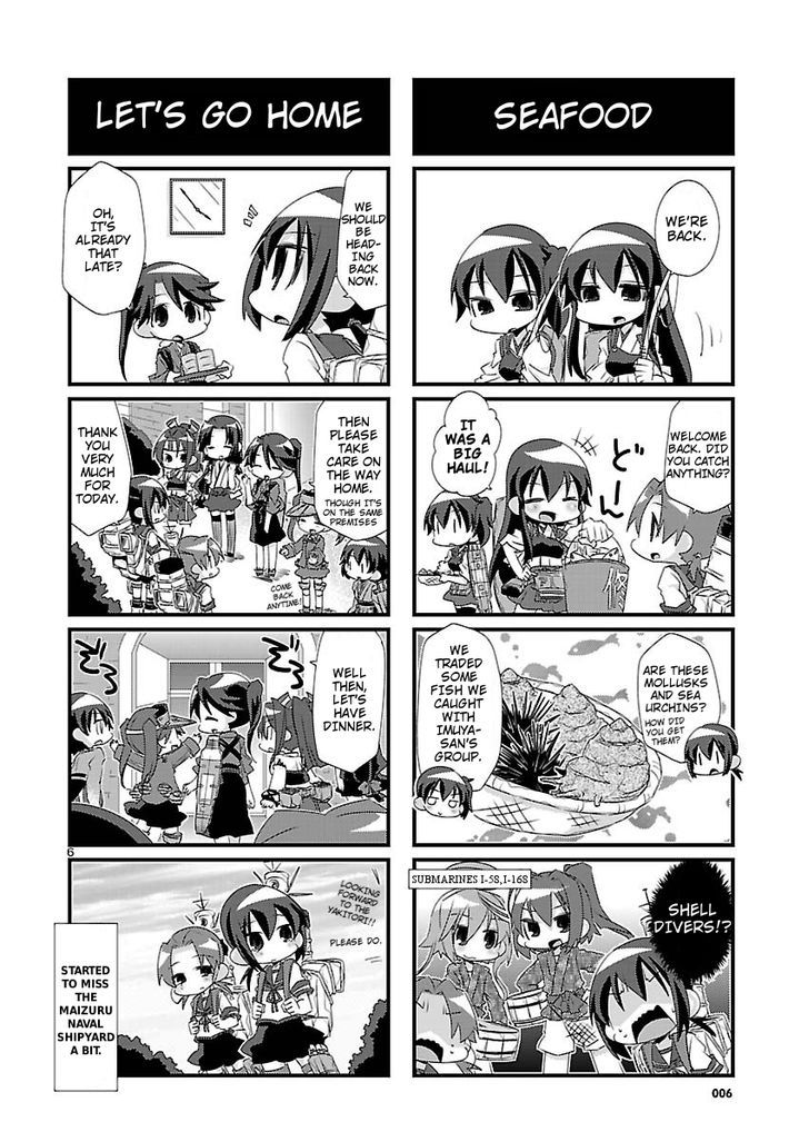Kantai Collection - Kankore - 4-koma Comic - Fubuki, Ganbarimasu! Chapter 16 page 6 - Chapter 16