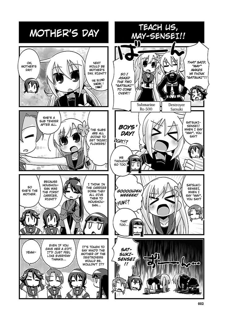 Kantai Collection - Kankore - 4-koma Comic - Fubuki, Ganbarimasu! Chapter 162 page 2 - Chapter 162