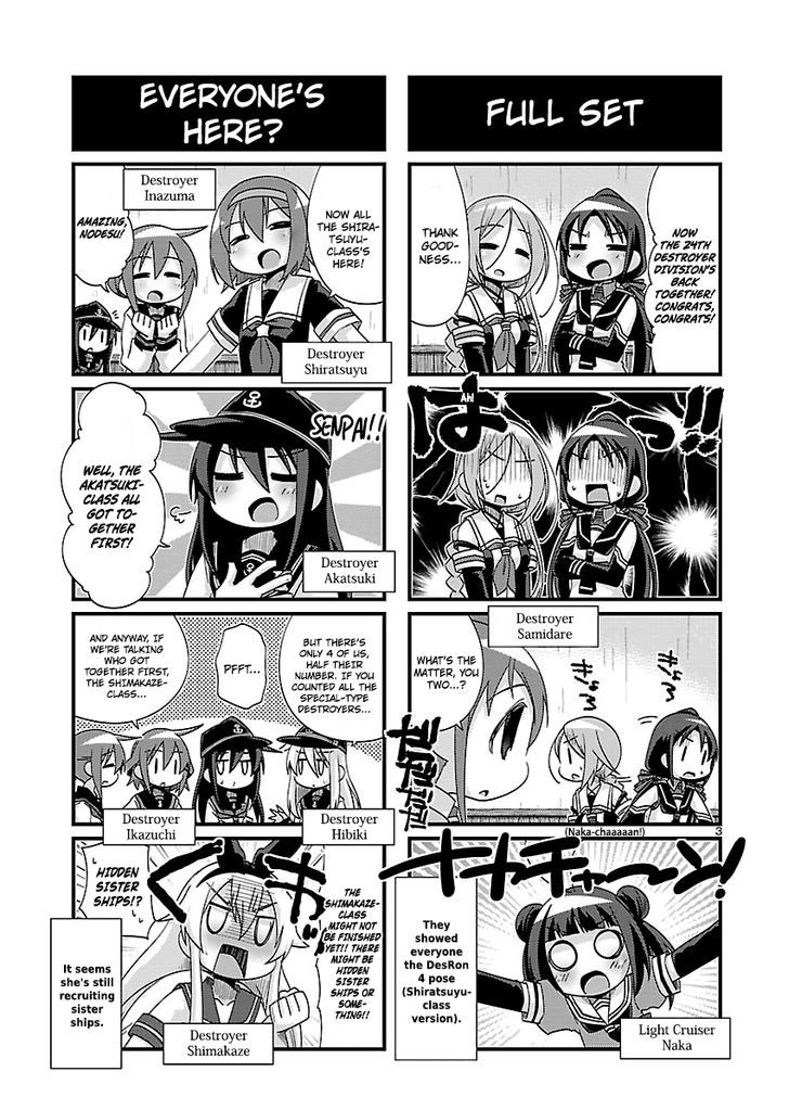 Kantai Collection - Kankore - 4-koma Comic - Fubuki, Ganbarimasu! Chapter 163 page 3 - Chapter 163