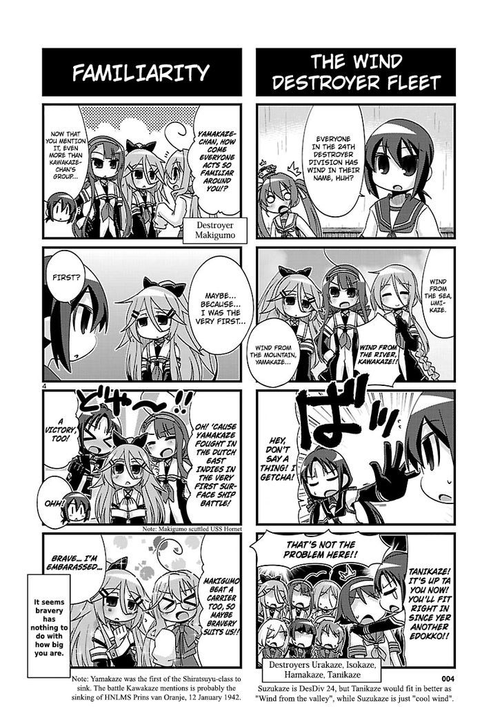 Kantai Collection - Kankore - 4-koma Comic - Fubuki, Ganbarimasu! Chapter 163 page 4 - Chapter 163