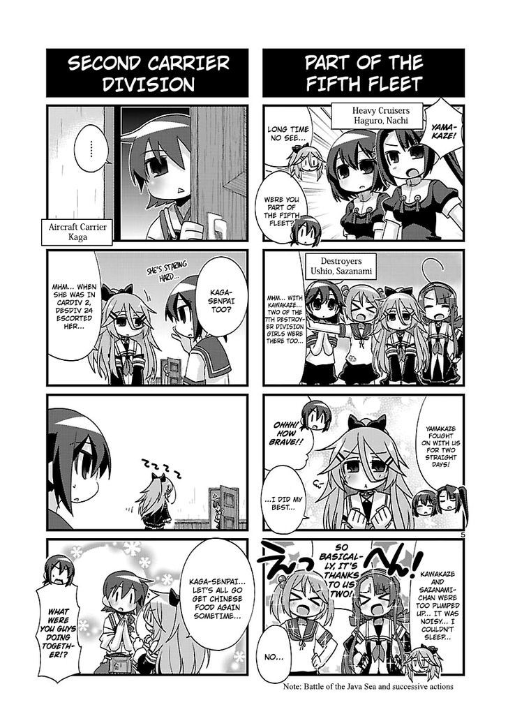 Kantai Collection - Kankore - 4-koma Comic - Fubuki, Ganbarimasu! Chapter 163 page 5 - Chapter 163