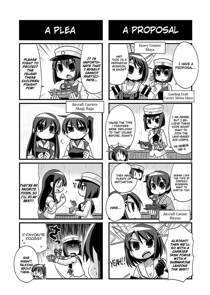 Kantai Collection - Kankore - 4-koma Comic - Fubuki, Ganbarimasu! Chapter 165 page 3 - Chapter 165