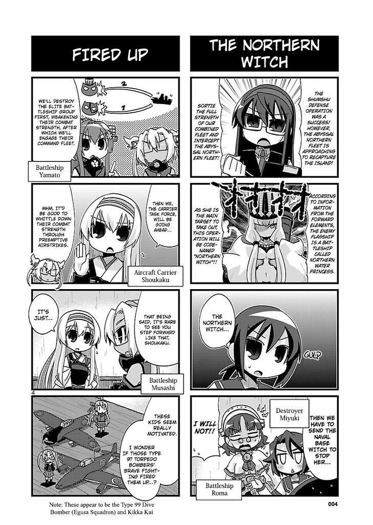Kantai Collection - Kankore - 4-koma Comic - Fubuki, Ganbarimasu! Chapter 165 page 4 - Chapter 165