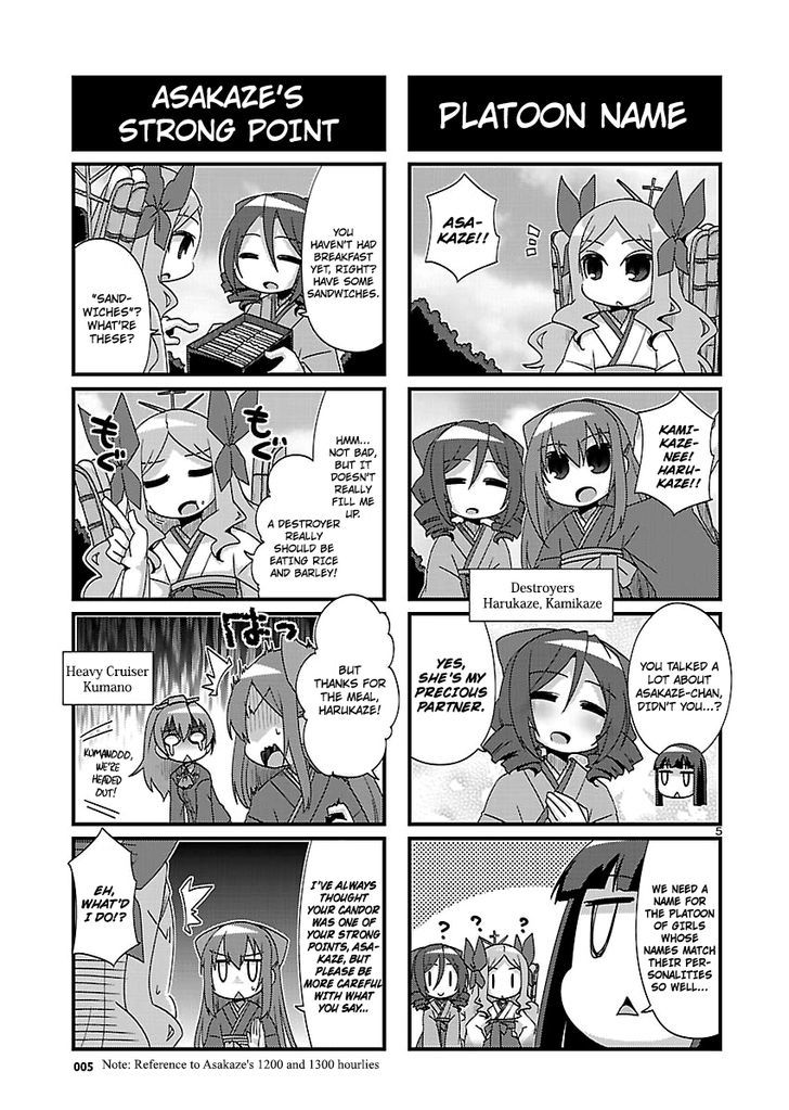 Kantai Collection - Kankore - 4-koma Comic - Fubuki, Ganbarimasu! Chapter 166 page 5 - Chapter 166