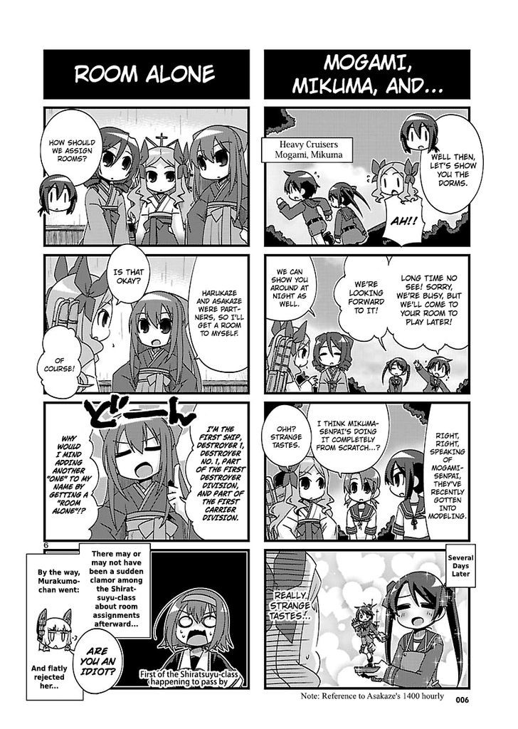 Kantai Collection - Kankore - 4-koma Comic - Fubuki, Ganbarimasu! Chapter 166 page 6 - Chapter 166