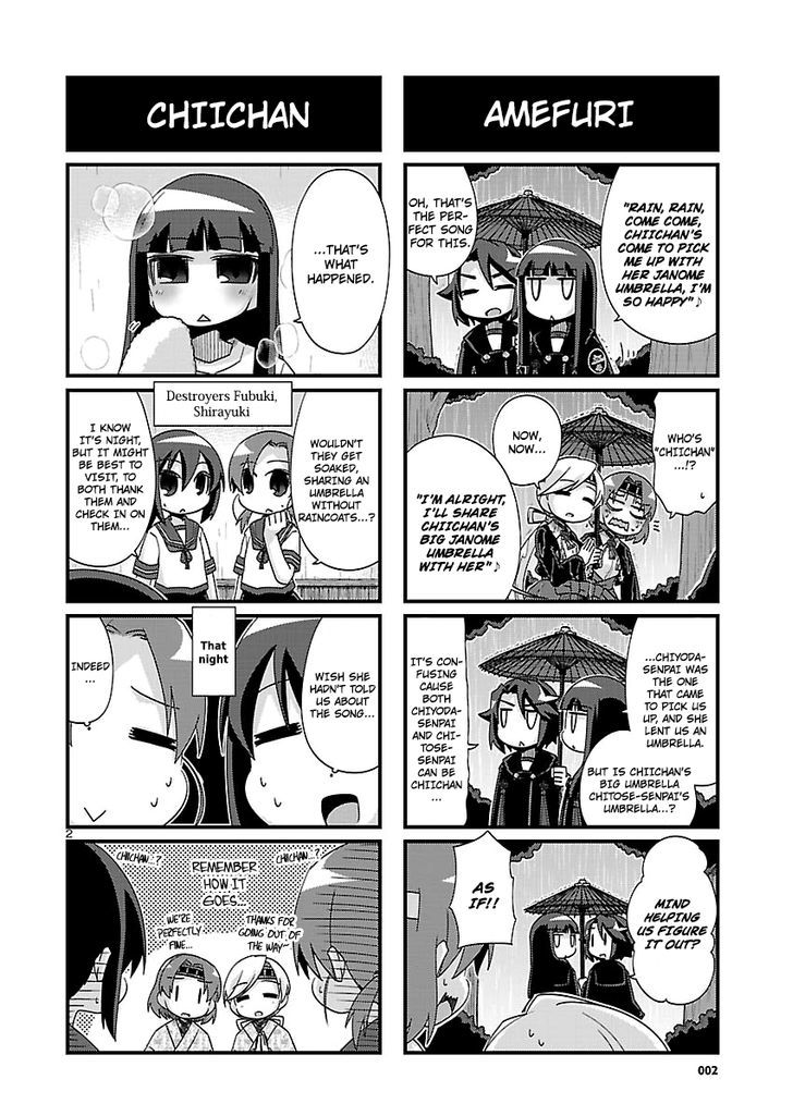Kantai Collection - Kankore - 4-koma Comic - Fubuki, Ganbarimasu! Chapter 167 page 2 - Chapter 167