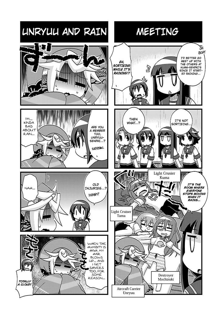 Kantai Collection - Kankore - 4-koma Comic - Fubuki, Ganbarimasu! Chapter 167 page 3 - Chapter 167