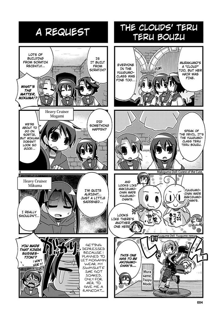 Kantai Collection - Kankore - 4-koma Comic - Fubuki, Ganbarimasu! Chapter 167 page 4 - Chapter 167