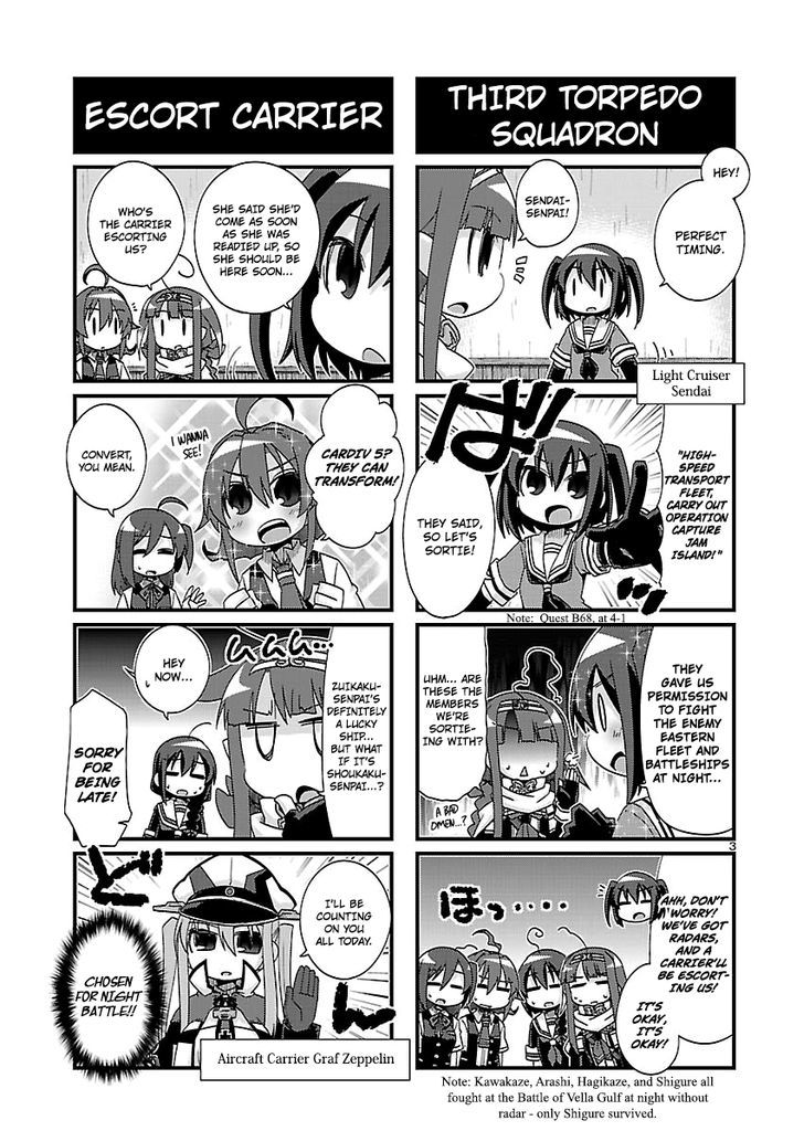 Kantai Collection - Kankore - 4-koma Comic - Fubuki, Ganbarimasu! Chapter 168 page 3 - Chapter 168