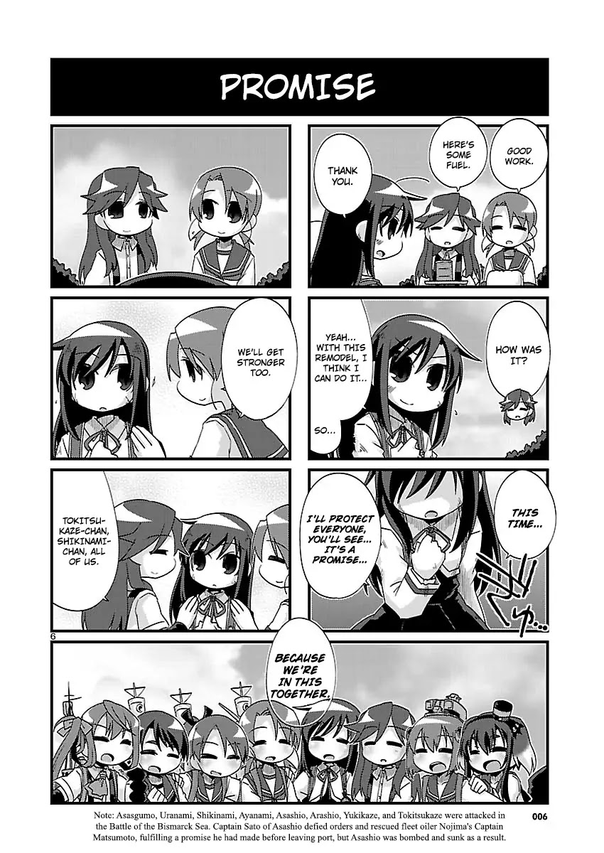 Kantai Collection - Kankore - 4-koma Comic - Fubuki, Ganbarimasu! Chapter 170 page 6 - Chapter 170